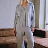 Heart Pijama Silver
