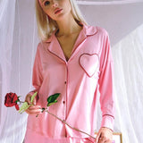 Heart Pijama Pink