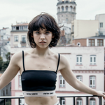 Mila Siyah Askılı Üst - Fifth Sense