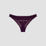 For Your Eyes Only String