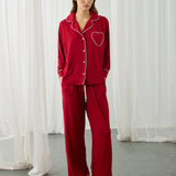 AMOUR PYJAMA TOP & PANTS SET