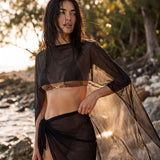 Black Wave Pareo Set