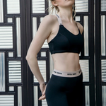 Gia Siyah Spor Bisiklet Şort - Fifth Sense