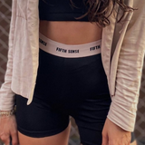 Gia Siyah Spor Bisiklet Şort - Fifth Sense